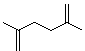structure of CAS# 627-58-7, 2,5-Dimethyl-1,5-hexadiene;Bimethallyl; Dimethallyl; NSC 10813