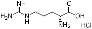 D-精氨酸盐酸盐分子结构 (CAS 627-75-8)