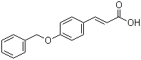 结构式 CAS# 6272-45-3, 3-[4-(苄氧基)苯基]丙烯酸