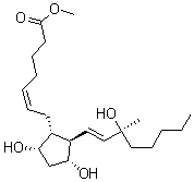 结构式 CAS# 62776-96-9, 卡前列甲酯