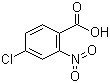 structure of CAS# 6280-88-2, 4-Chloro-2-nitrobenzoic acid;2-Nitro-4-chlorobenzoic acid
