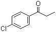 结构式 CAS# 6285-05-8, 4-氯苯丙酮; 对氯苯丙酮