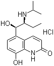 结构式 CAS# 62929-91-3, 盐酸丙卡特罗
