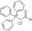 structure of CAS# 62942-43-2, (Formylmethyl)triphenylphosphonium chloride