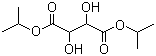 结构式 CAS# 62961-64-2, D-(-)-酒石酸二异丙酯