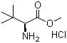结构式 CAS# 63038-27-7, L-叔亮氨酸甲酯盐酸盐