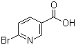 structure of CAS# 6311-35-9, 6-Bromonicotinic acid;6-Bromo-3-pyridinecarboxylic acid
