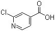 结构式 CAS# 6313-54-8, 2-氯异烟酸