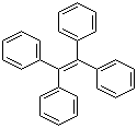 structure of CAS# 632-51-9, Tetraphenylethylene;1,1,2,2-Tetraphenylethylene; 1,1',1'',1'''-(1,2-Ethenediylidene)tetrakisbenzene; TPE