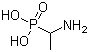DL-1-(Aminoethyl)phosphonic acid molecular structure (CAS 6323-97-3)