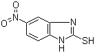 structure of CAS# 6325-91-3, 2-Mercapto-5-nitrobenzimidazole;5-Nitro-2-benzimidazolethiol