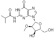 N2-Isobutyryl-2'-O-methylguanosine molecular structure (CAS 63264-29-9)