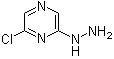 结构式 CAS# 63286-29-3, 2-氯-6-肼基吡嗪
