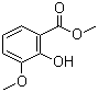 structure of CAS# 6342-70-7, Methyl 3-methoxysalicylate;Methyl 2-hydroxy-3-methoxybenzoate