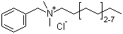 Benzalkonium chloride molecular structure (CAS 63449-41-2)