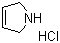structure of CAS# 63468-63-3, 2,5-Dihydro-1H-pyrrole hydrochloride;3-Pyrroline hydrochloride