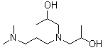 structure of CAS# 63469-23-8, N,N-Dimethyl-N',N'-bis(2-hydroxypropyl)-1,3-propanediamine;N,N-Di(2-hydroxypropyl)-N',N'-dimethyl-1,3-propanediamine; N,N-Dimethyl-N',N'-di(2-hydroxypropyl)-1,3-propanediamine; N-(3-Dimethylaminopropyl)-N,N-diisopropanolamine; PC CAT NP 10; PE 4360
