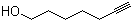 6-Heptyn-1-ol molecular structure (CAS 63478-76-2)