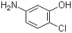 结构式 CAS# 6358-06-1, 2-氯-5-氨基苯酚