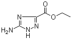 structure of CAS# 63666-11-5, Ethyl 5-amino-1H-1,2,4-triazole-3-carboxylate;NSC 148474