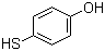 structure of CAS# 637-89-8, 4-Mercaptophenol;4-Hydroxythiophenol