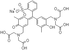 结构式 CAS# 63721-83-5, 二甲酚橙; 二甲酚橙钠盐