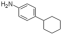 structure of CAS# 6373-50-8, 4-Cyclohexylaniline;(4-Cyclohexylphenyl)amine;  (p-Cyclohexylphenyl)amine;  4-Cyclohexylaniline;  p-Cyclohexylaniline