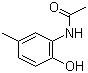 结构式 CAS# 6375-17-3, 邻乙酰氨基对甲基苯酚