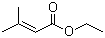 structure of CAS# 638-10-8, Ethyl 3,3-dimethylacrylate;Ethyl senecioate; 3-Methyl-2-butenoic acid ethyl ester; Ethyl 3-methylcrotonate