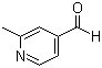 structure of CAS# 63875-01-4, 2-Methylpyridine-4-carboxaldehyde