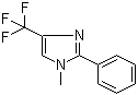 1-Methyl-2-phenyl-4-(trifluoromethyl)-1H-imidazole molecular structure (CAS 63875-06-9)