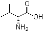 structure of CAS# 640-68-6, D-Valine;D-2-Amino-3-methylbutyric acid; Val