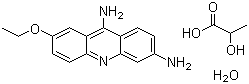 Ethacridine lactate monohydrate molecular structure (CAS 6402-23-9)
