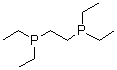 structure of CAS# 6411-21-8, 1,2-Bis(diethylphosphino)ethane;1,1'-(1,2-Ethanediyl)bis[1,1-diethylphosphine]; 1,2-Bis(diethylphosphino)ethane; 1,2-Ethanediylbis(diethylphosphine); DEPE