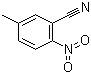 结构式 CAS# 64113-86-6, 5-甲基-2-硝基苯甲腈
