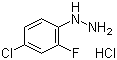 结构式 CAS# 64172-78-7, 4-氯-2-氟苯肼盐酸盐