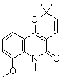 structure of CAS# 64190-94-9, Zanthobungeanine;7-Methoxy-N-methylflindersine