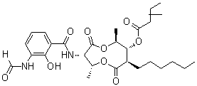 Antimycin A1 molecular structure (CAS 642-15-9)