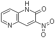 结构式 CAS# 64222-33-9, 3-硝基-1,5-萘啶-2(1H)-酮