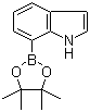 结构式 CAS# 642494-37-9, 7-吲哚硼酸频那醇酯