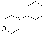 structure of CAS# 6425-41-8, 4-Cyclohexylmorpholine;Cyclohexylmorpholine; N-Cyclohexylmorpholine; NSC 151054