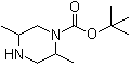 structure of CAS# 643041-20-7, 1-tert-Butoxycarbonyl-2,5-dimethylpiperazine;1-Boc-2,5-dimethylpiperazine