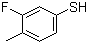 3-Fluoro-4-methylthiophenol molecular structure (CAS 64359-35-9)