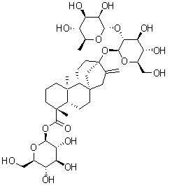 结构式 CAS# 64432-06-0, 杜克甙 A