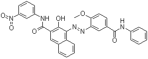 Pigment Red 31 molecular structure (CAS 6448-96-0)