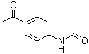 5-乙酰基吲哚-2-酮分子结构 (CAS 64483-69-8)