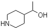 structure of CAS# 6457-48-3, alpha-Methyl-4-piperidinemethanol;1-(4-Piperidinyl)ethanol; 4-(1-Hydroxyethyl)piperidine; NSC 360205