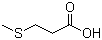 structure of CAS# 646-01-5, 3-(Methylthio)propionic acid