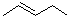 (E)-2-Pentene molecular structure (CAS 646-04-8)