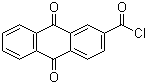 2-Anthraquinonecarbonyl chloride molecular structure (CAS 6470-87-7)